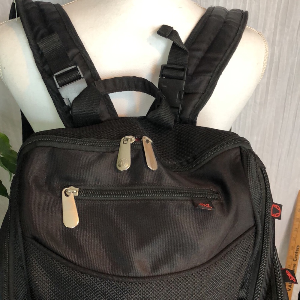 FISHER PRICE Fast Finder XL baby diaper bag travel backpack w/labeled se… - Picture 4 of 16